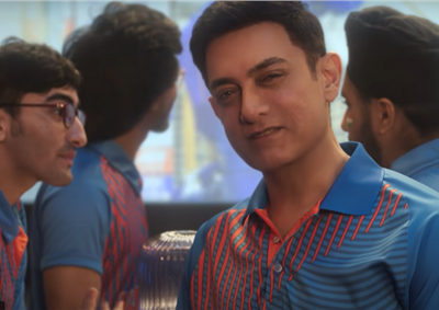 Aamir Khan and Star Sports Network cheer for the men in blue